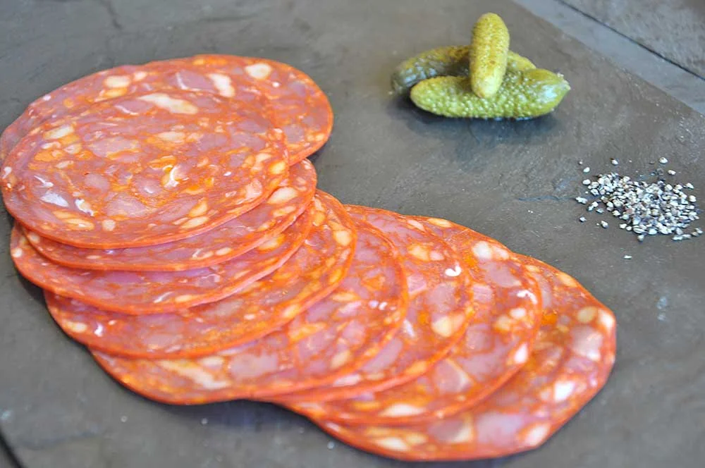 Chorizo sausage sliced (100 gram)
