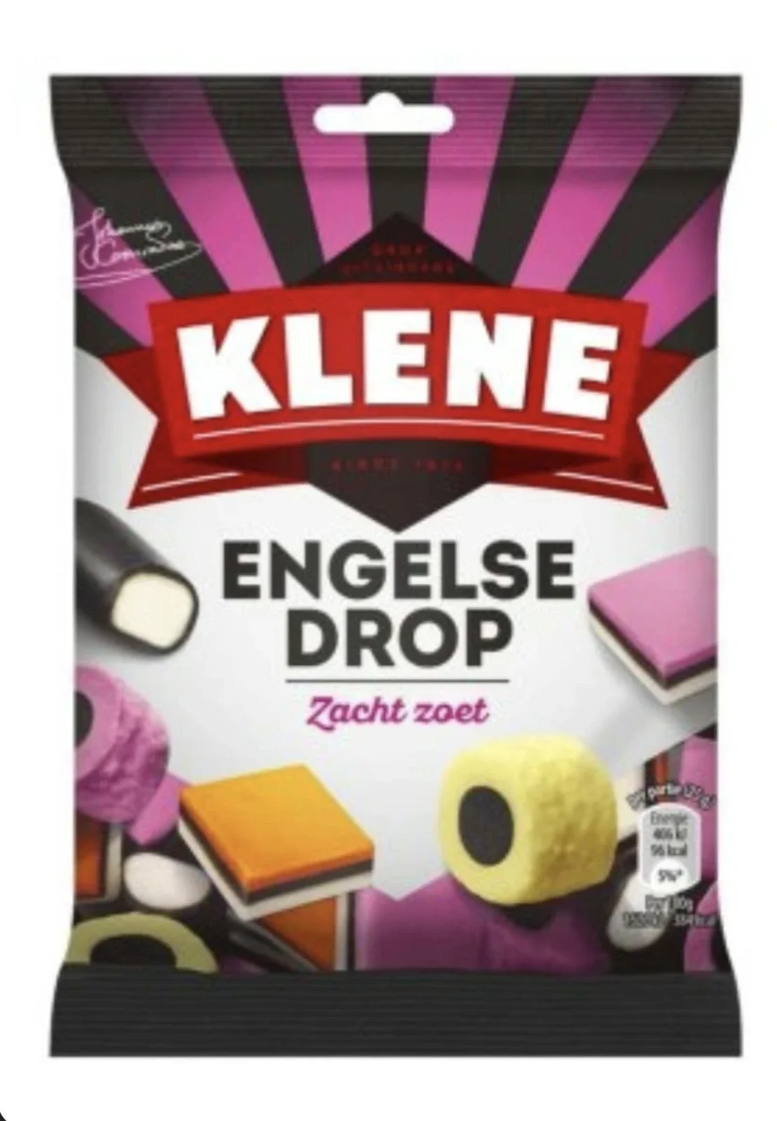 Klene Liquorice Allsorts (120 gram)