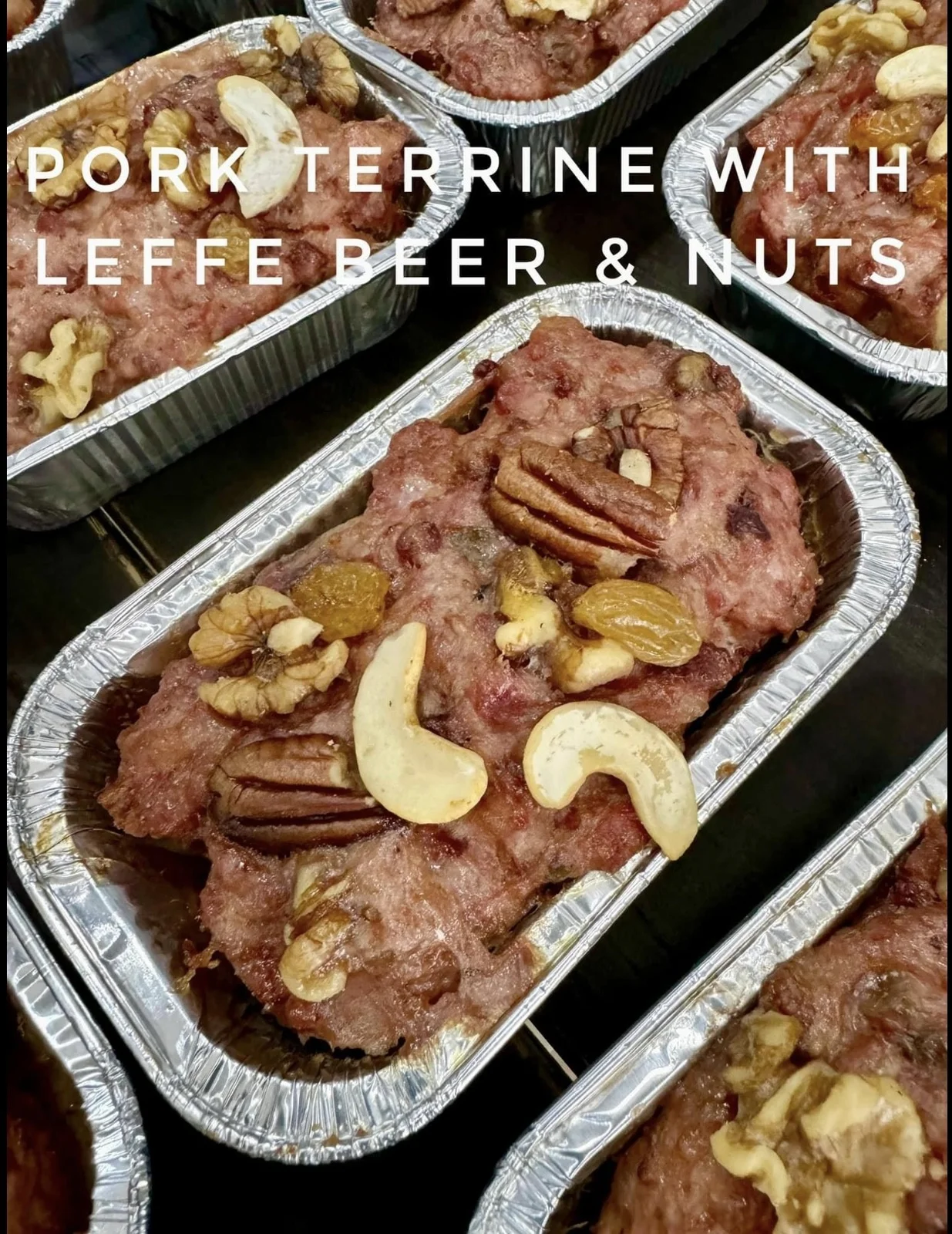 Terrine Pate Leffe / cashew nuts (300 gram)