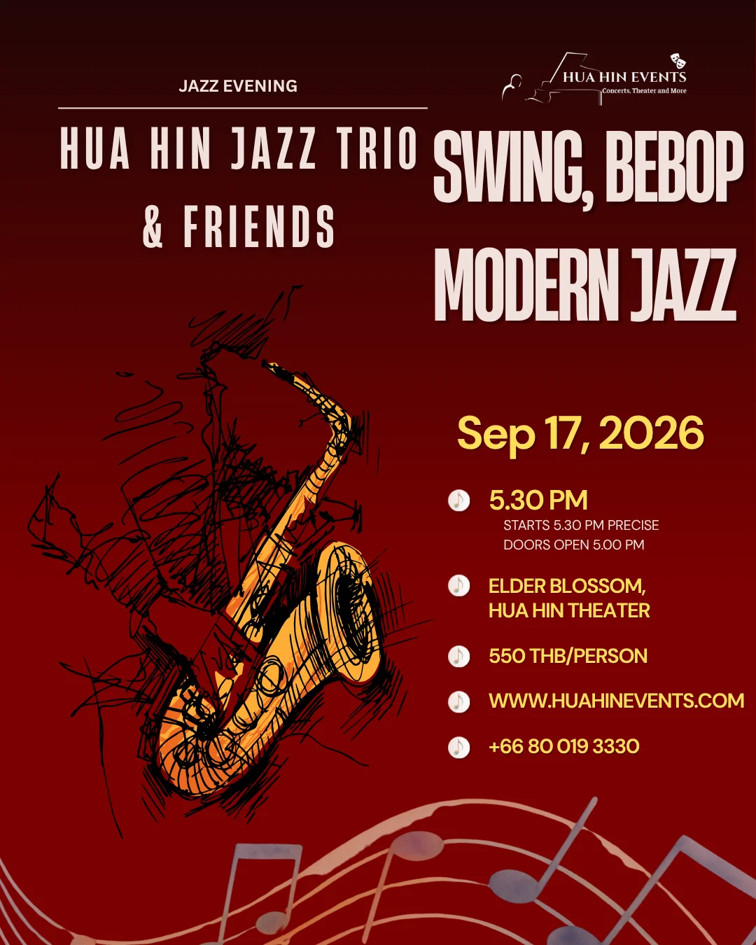 Swing, Bebop & Modern Jazz