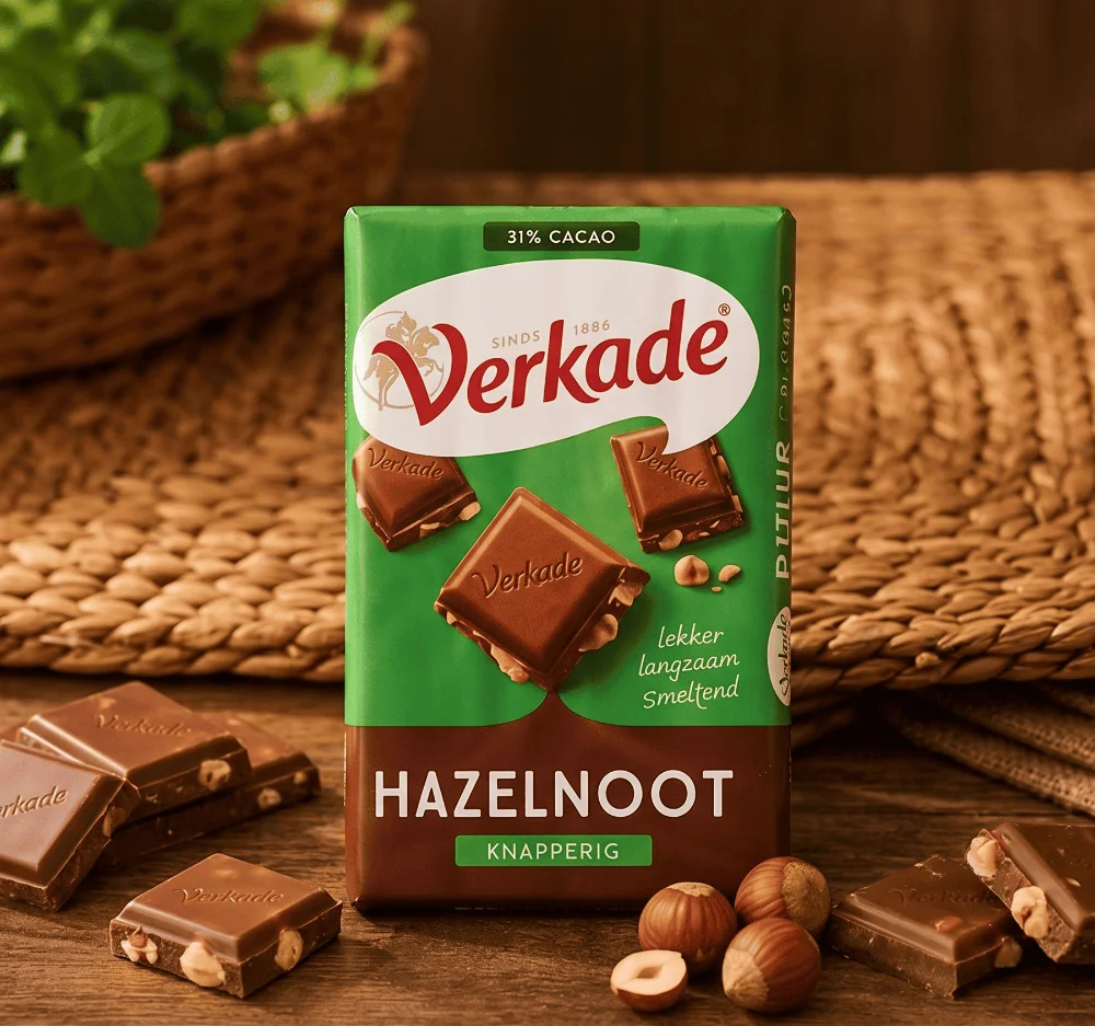 Verkade Hazelnut Milk Chocolate